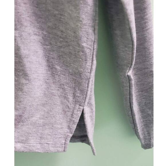 NWT! Michael Stars Madison Brushed Jersey Lacy Boxy Top Turtleneck Size Medium - Picture 8 of 12